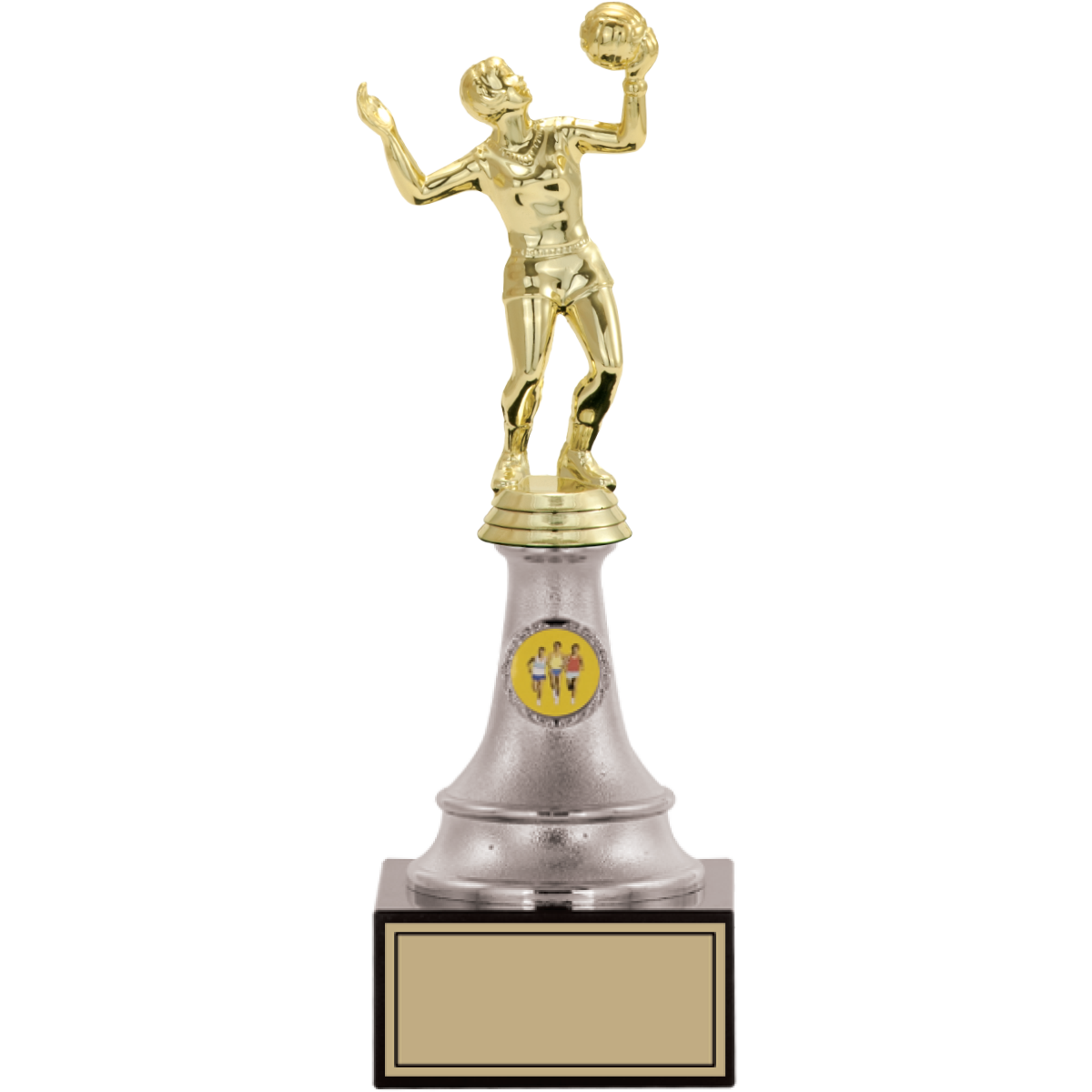 Voleybol Kadın Figürlü Kupalar 28, 27, 26 cm | FG-010 - 28