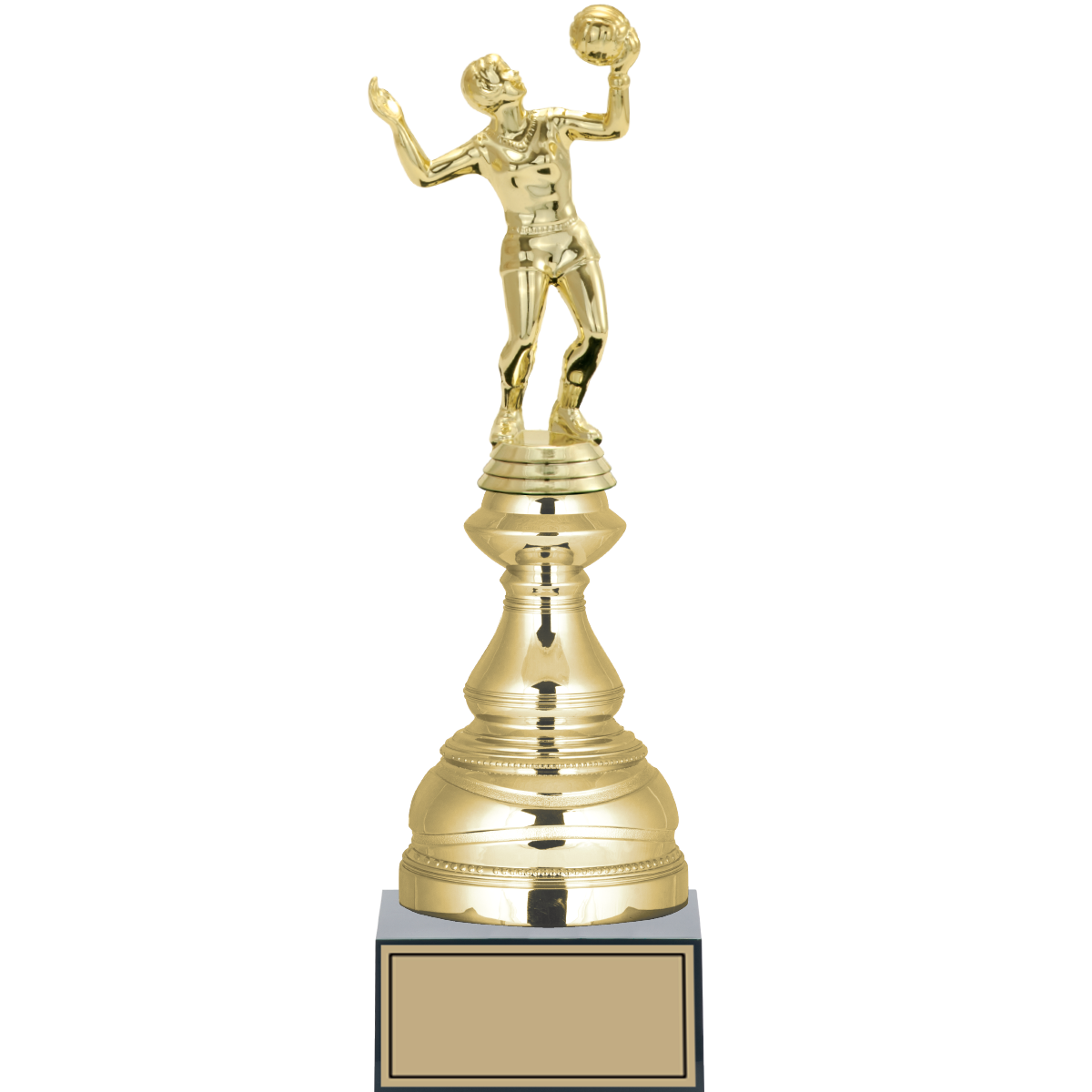 Voleybol Kadın Figürlü Kupalar 33, 31, 30 cm | FG-024 - 33