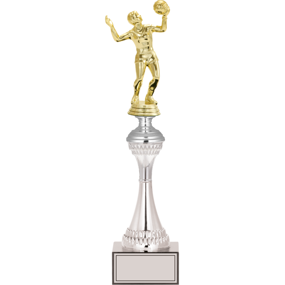 Voleybol Kadın Figürlü Kupalar 38, 36, 34 cm | FG-030 - 38