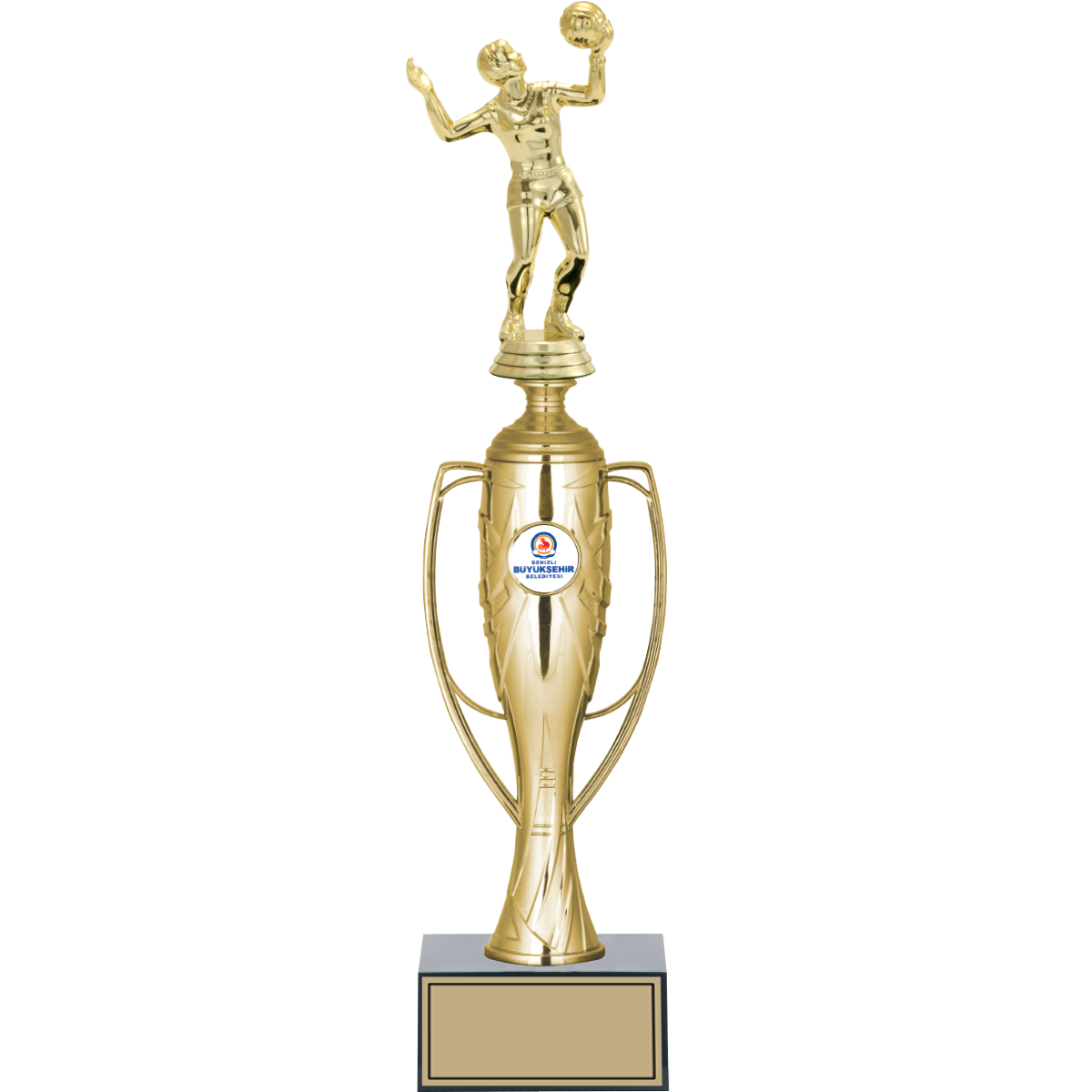 Voleybol Kadın Figürlü Kupalar 38 cm | FG-025