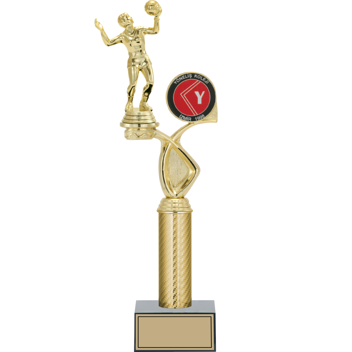 Voleybol Kadın Figürlü Kupalar 40, 38, 35 cm | FG-015 - 40