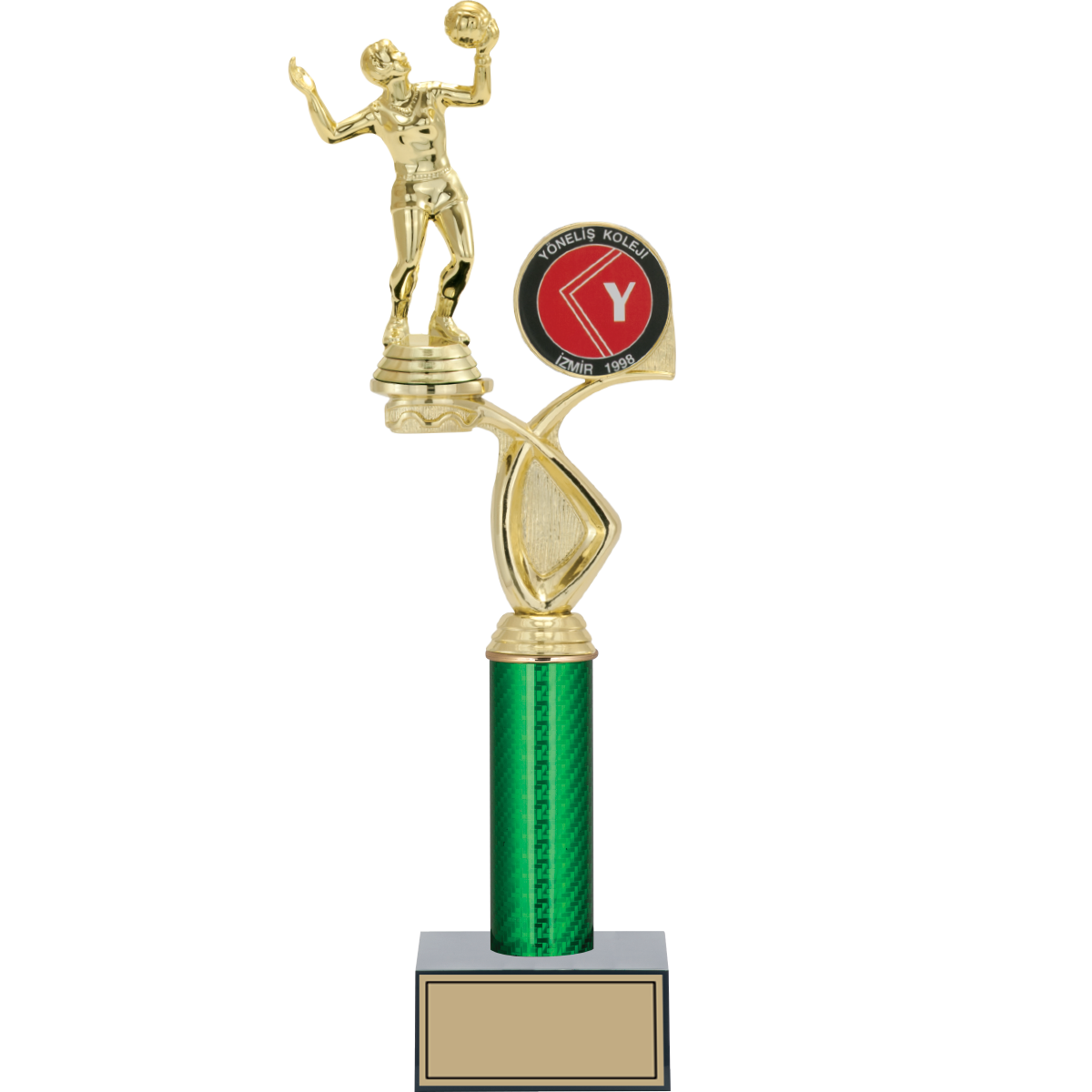 Voleybol Kadın Figürlü Kupalar 40, 38, 35 cm | FG-018 - 40