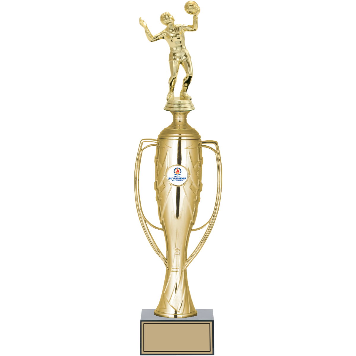 Voleybol Kadın Figürlü Kupalar 45, 42, 40 cm | FG-026 - 45
