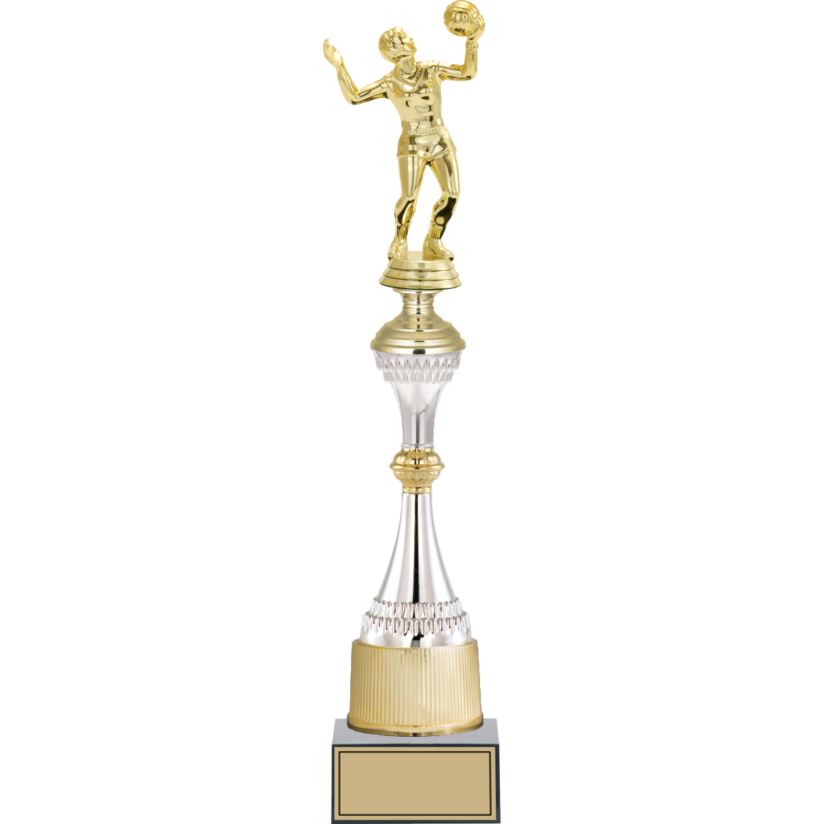 Voleybol Kadın Figürlü Kupalar 46, 43, 40 cm | FG-032 - 46