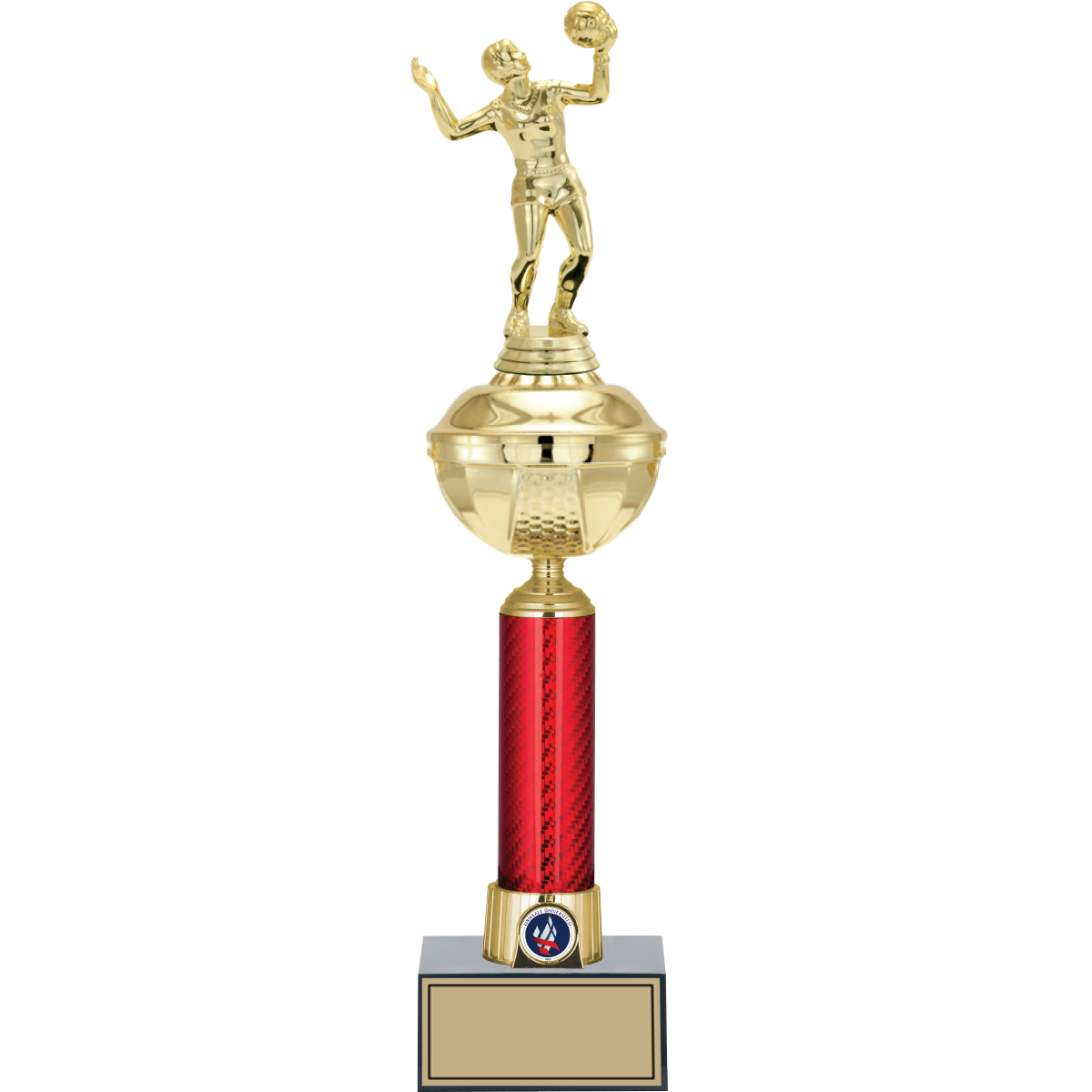 Voleybol Kadın Figürlü Kupalar 46, 44, 41 cm | FG-053 - 46