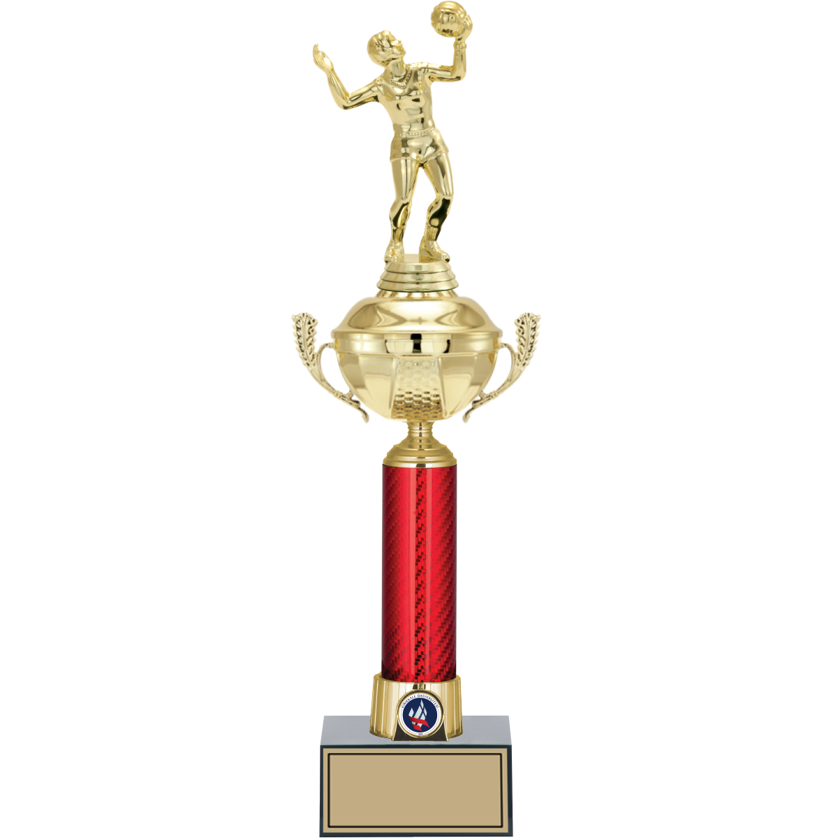 Voleybol Kadın Figürlü Kupalar 46, 44, 41 cm | FG-054 - 46