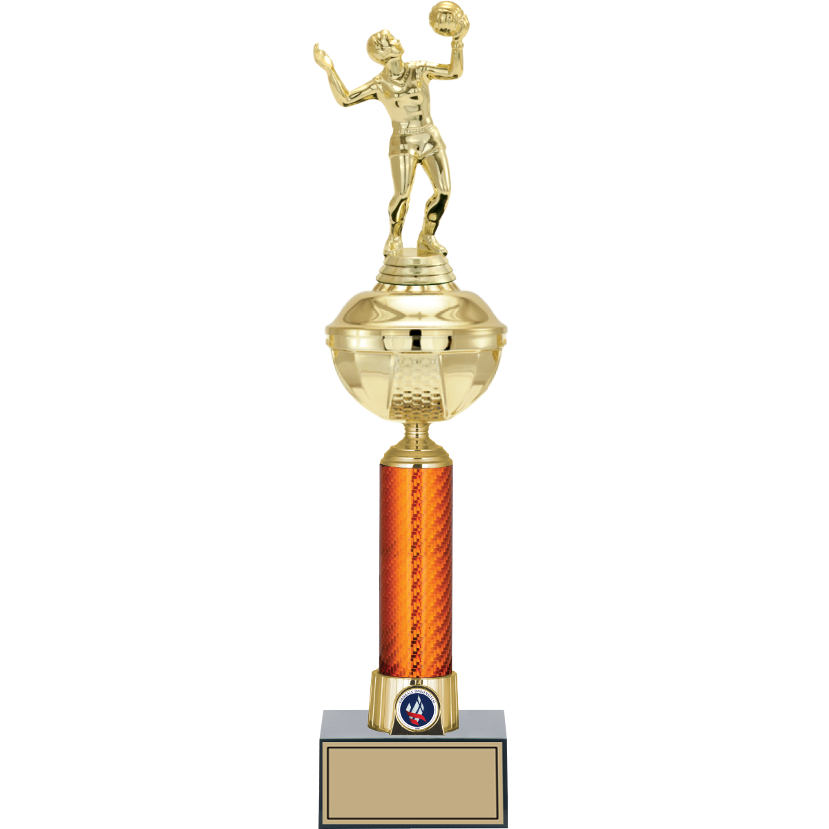 Voleybol Kadın Figürlü Kupalar 46, 44, 41 cm | FG-055 - 46
