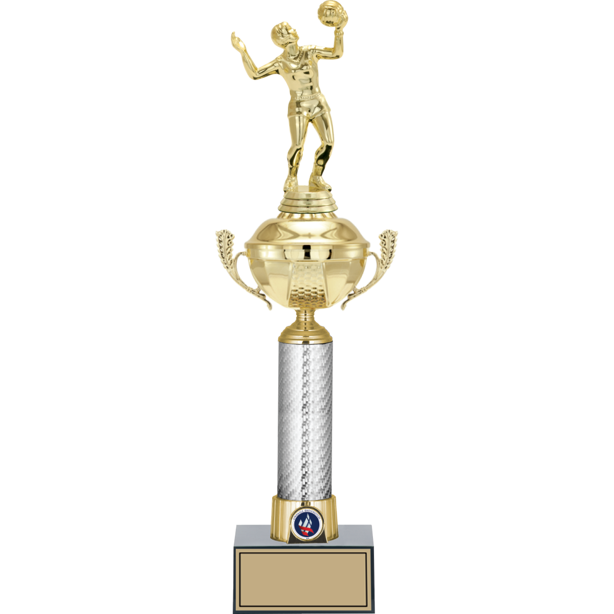 Voleybol Kadın Figürlü Kupalar 46, 44, 41 cm | FG-058 - 46