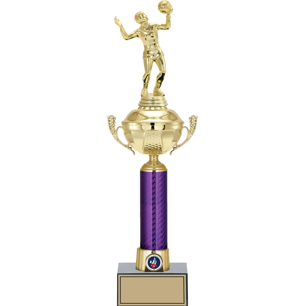 Voleybol Kadın Figürlü Kupalar 46, 44, 41 cm | FG-060 - 46