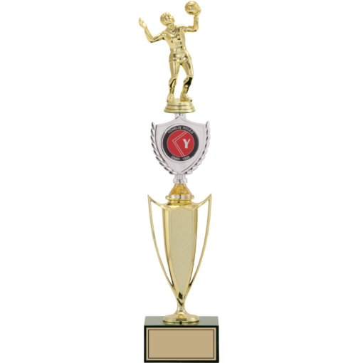 Voleybol Kadın Figürlü Kupalar 48, 46, 43 cm | FG-042 - 48