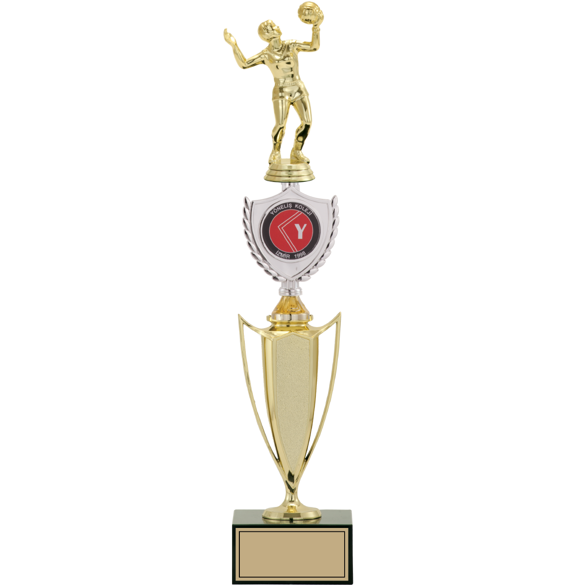 Voleybol Kadın Figürlü Kupalar 48, 46, 43 cm | FG-042 - 48