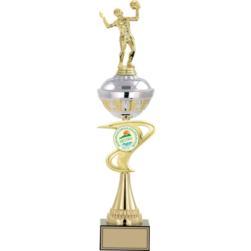 Voleybol Kadın Figürlü Kupalar 50, 47, 45 cm | FG-065 - 50