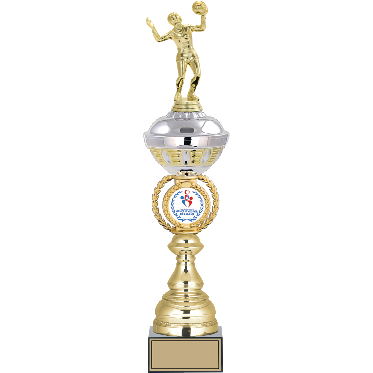 Voleybol Kadın Figürlü Kupalar 50, 47, 46 cm | FG-066 - 50