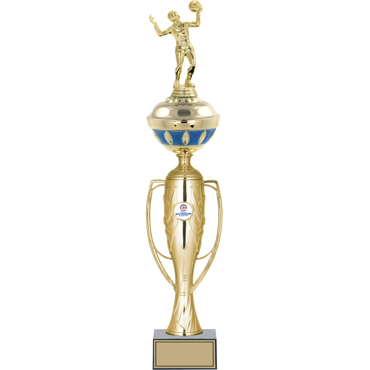 Voleybol Kadın Figürlü Kupalar 55, 51, 49 cm | FG-074 - 55