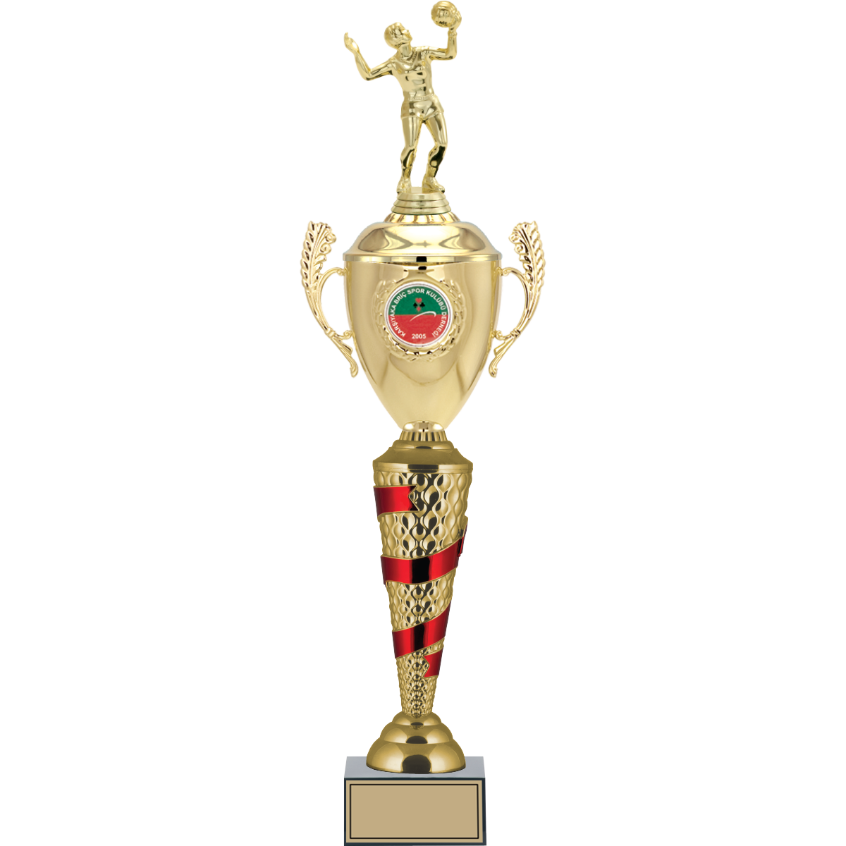 Voleybol Kadın Figürlü Kupalar 61, 59, 56 cm | FG-082 - 61