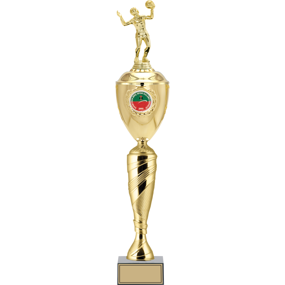 Voleybol Kadın Figürlü Kupalar 63, 60, 55 cm | FG-081 - 63
