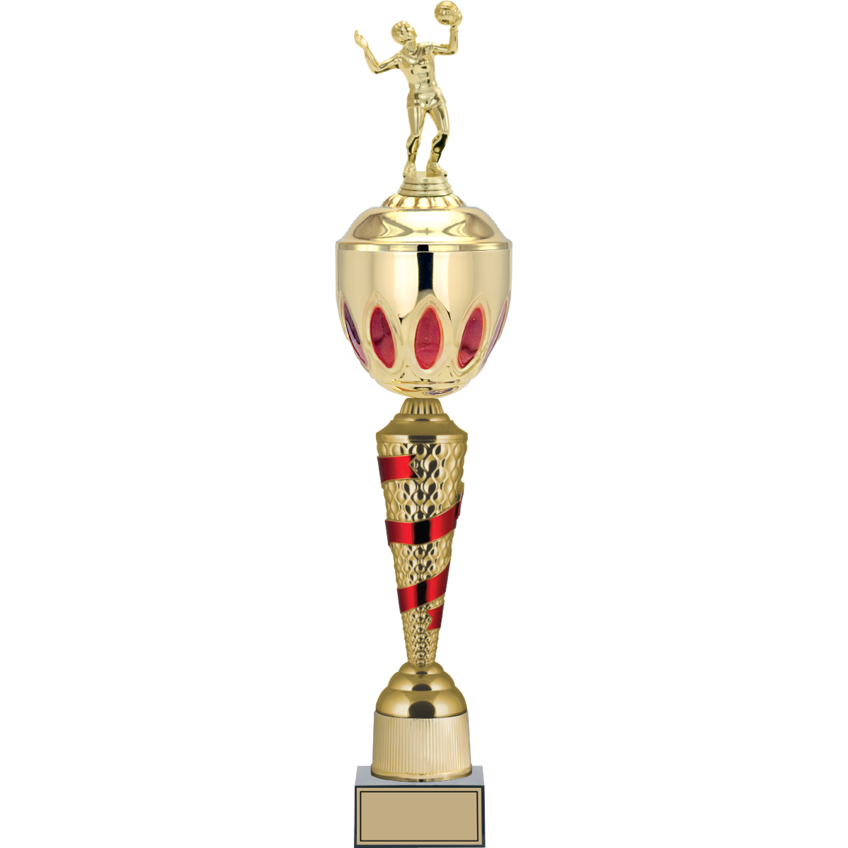 Voleybol Kadın Figürlü Kupalar 65, 60, 56 cm | FG-086 - 65