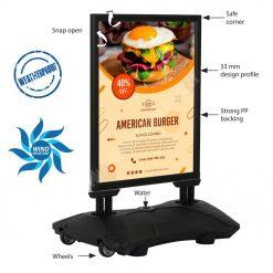 Wind Pro B1 (70x100cm) – SİYAH