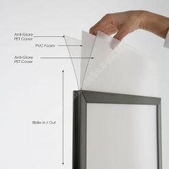 Wind Pro Slim 2 Katlı Siyah
