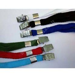 Yaka Kartı Boyun askı ipi Metal Klips Renkli