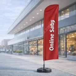 Classic Shop 17 Yelken Bayrak | 75×200 cm