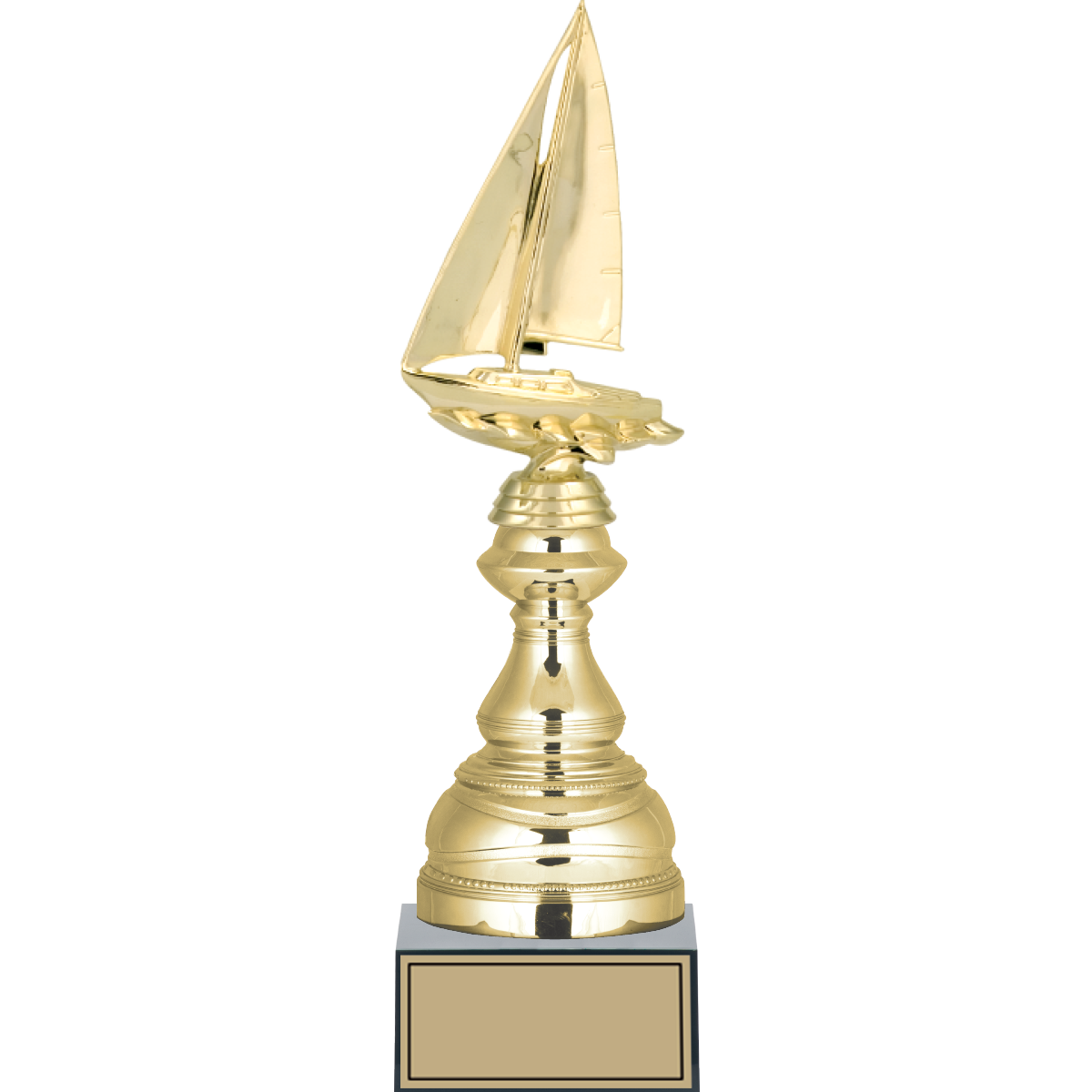 Yelken Figürlü Kupalar 35, 33, 32 cm | FG-023 - 35