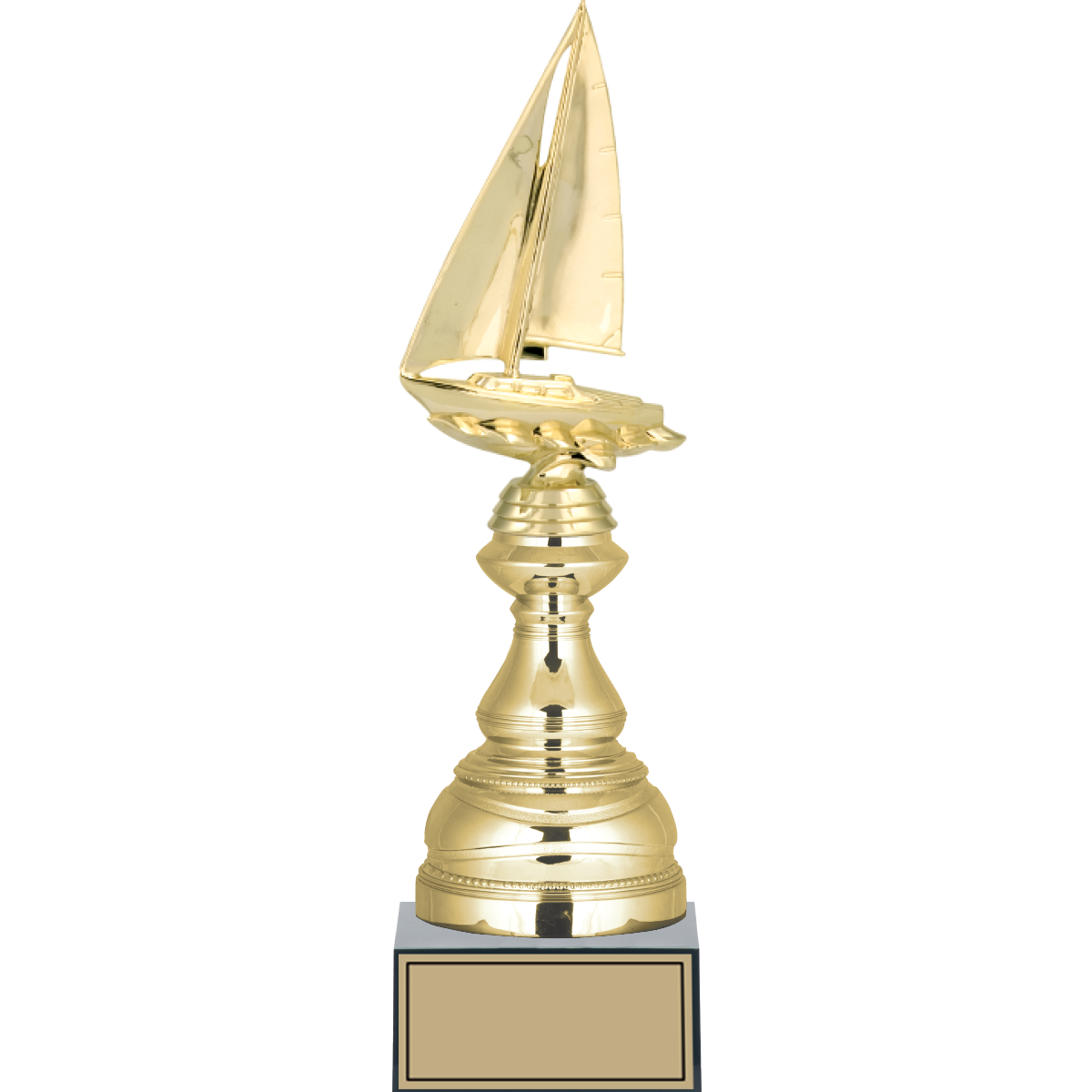 Yelken Figürlü Kupalar 35, 33, 32 cm | FG-024 - 35