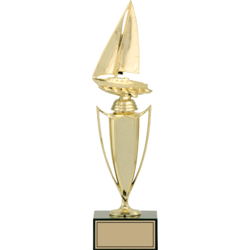 Yelken Figürlü Kupalar 37, 36, 33 cm | FG-039 - 37