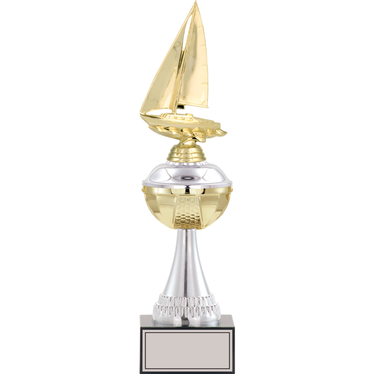 Yelken Figürlü Kupalar 39, 35, 33 cm | FG-045 - 39