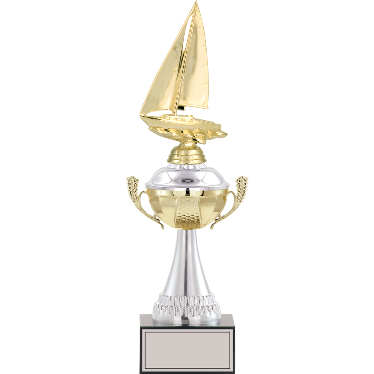 Yelken Figürlü Kupalar 39, 35, 33 cm | FG-046 - 39