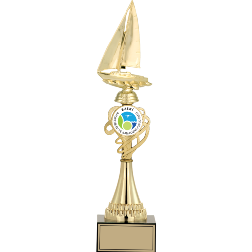 Yelken Figürlü Kupalar 41, 39, 37 cm | FG-034 - 41
