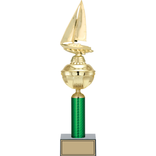 Yelken Figürlü Kupalar 45, 42, 40 cm | FG-049 - 45