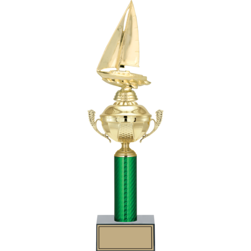 Yelken Figürlü Kupalar 45, 42, 40 cm | FG-050 - 45