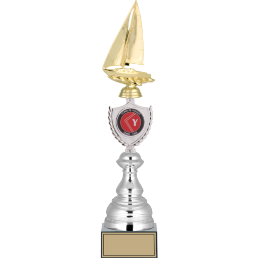 Yelken Figürlü Kupalar 45, 43, 42 cm | FG-035 - 45