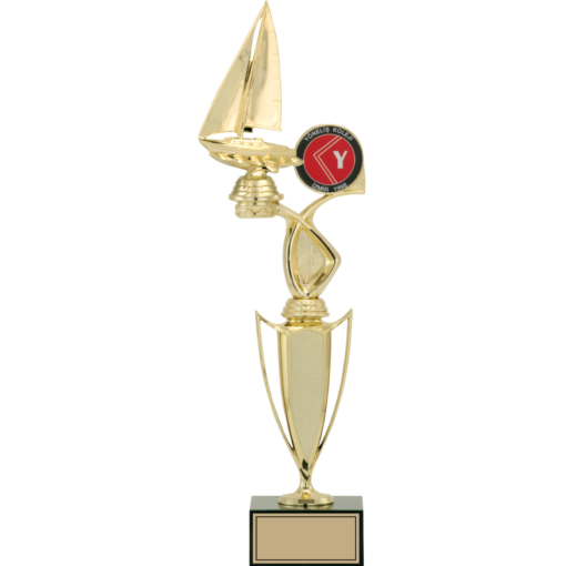 Yelken Figürlü Kupalar 47, 45, 43 cm | FG-043 - 47