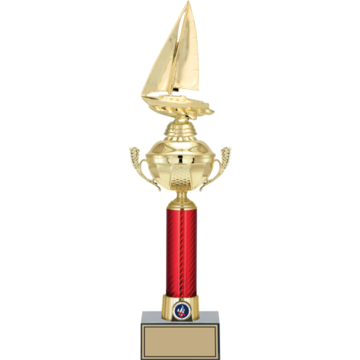 Yelken Figürlü Kupalar 48, 46, 43 cm | FG-054 - 48