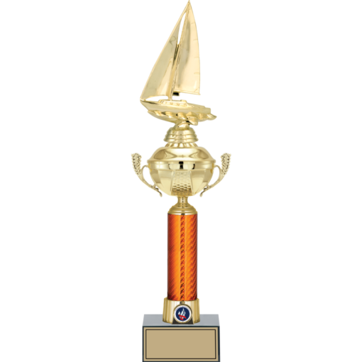 Yelken Figürlü Kupalar 48, 46, 43 cm | FG-056 - 48