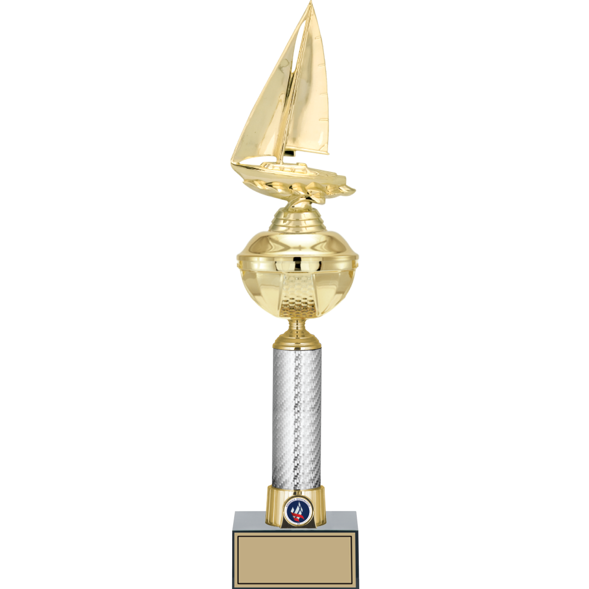 Yelken Figürlü Kupalar 48, 46, 43 cm | FG-057 - 48