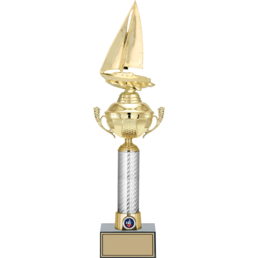 Yelken Figürlü Kupalar 48, 46, 43 cm | FG-058 - 48