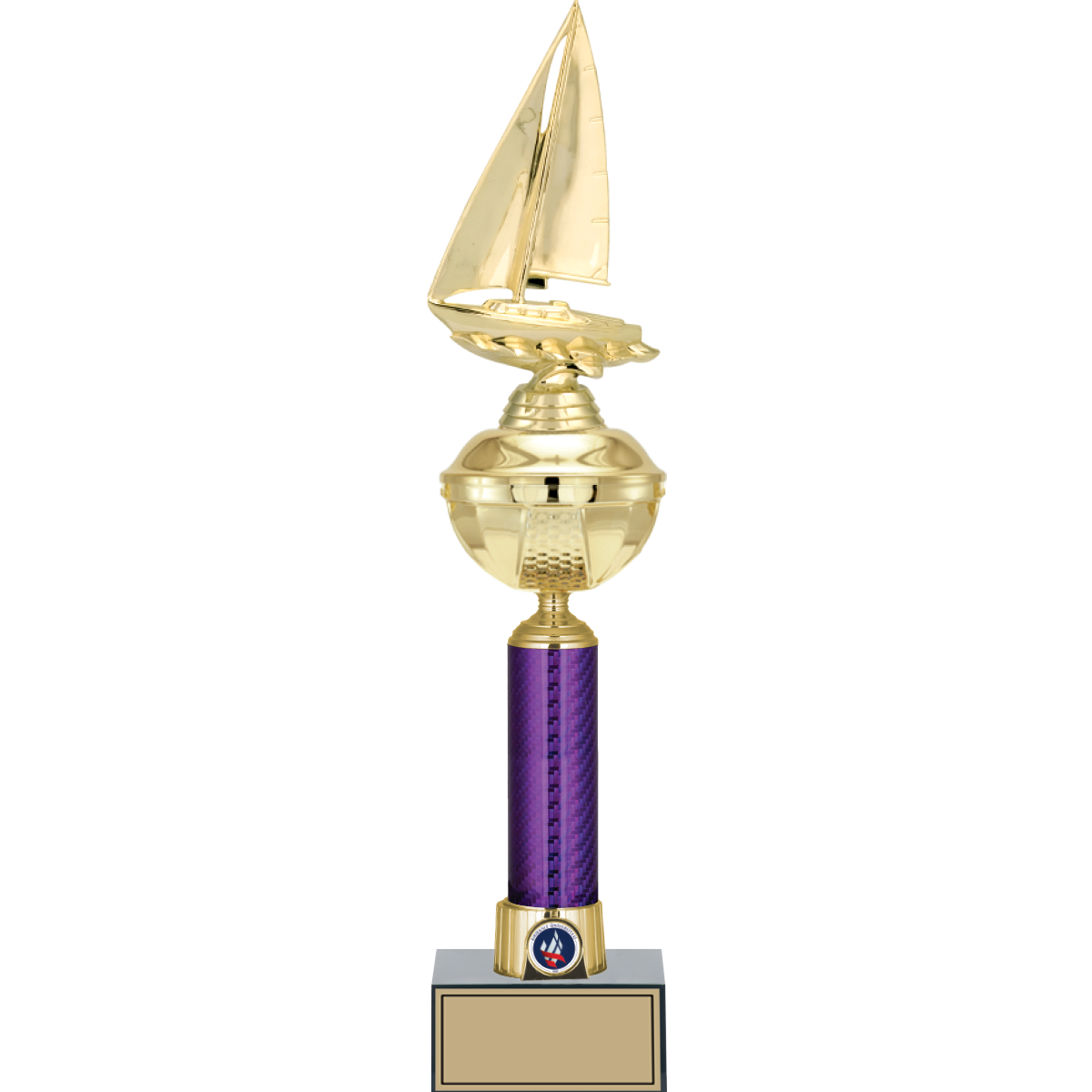 Yelken Figürlü Kupalar 48, 46, 43 cm | FG-059 - 48