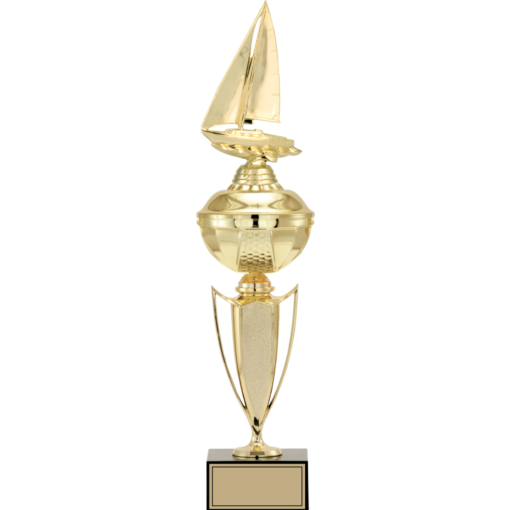 Yelken Figürlü Kupalar 49, 46, 44 cm | FG-067 - 49