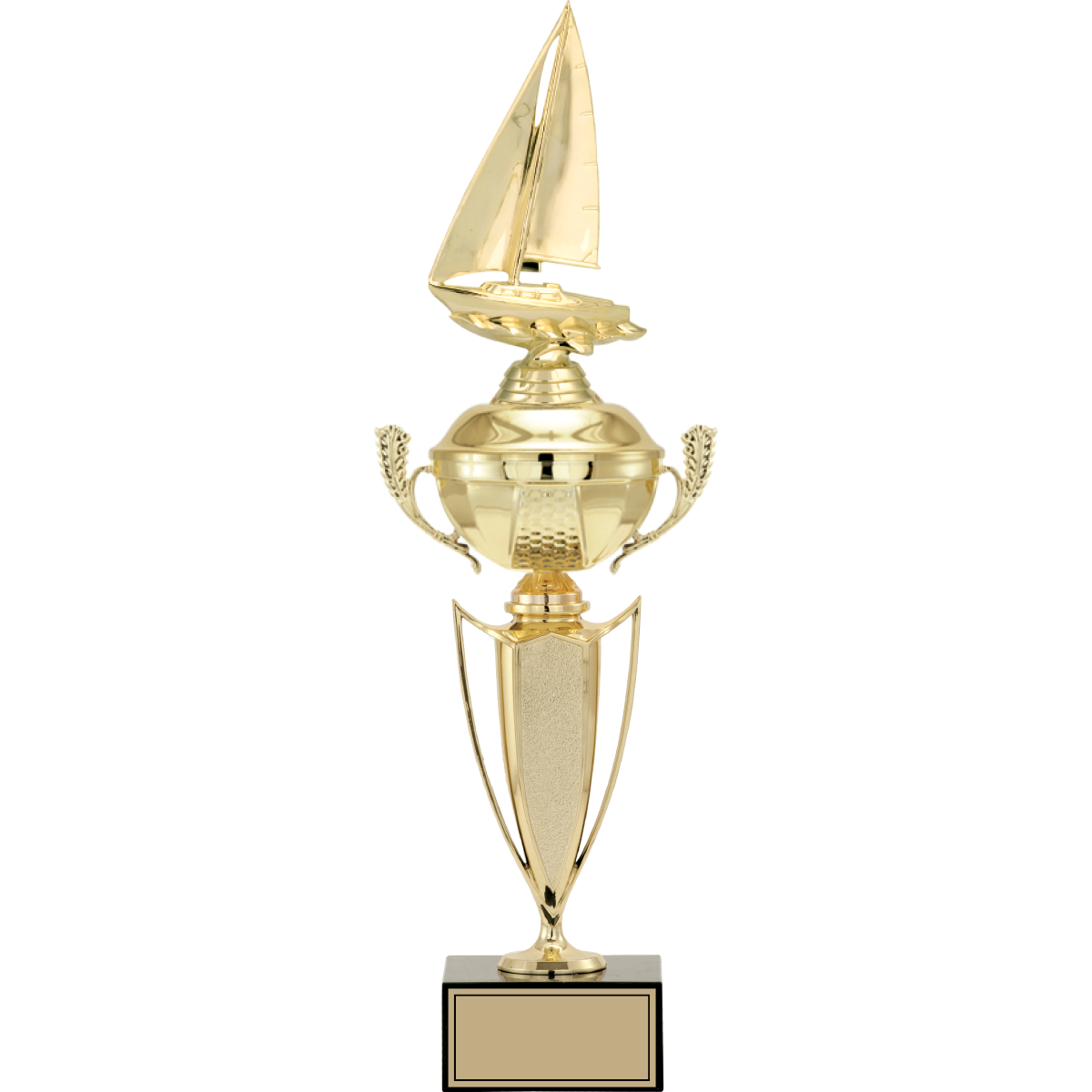 Yelken Figürlü Kupalar 49, 46, 44 cm | FG-068 - 49