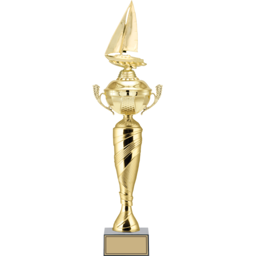 Yelken figürlü kupa 48 cm, kişiye özel baskılı