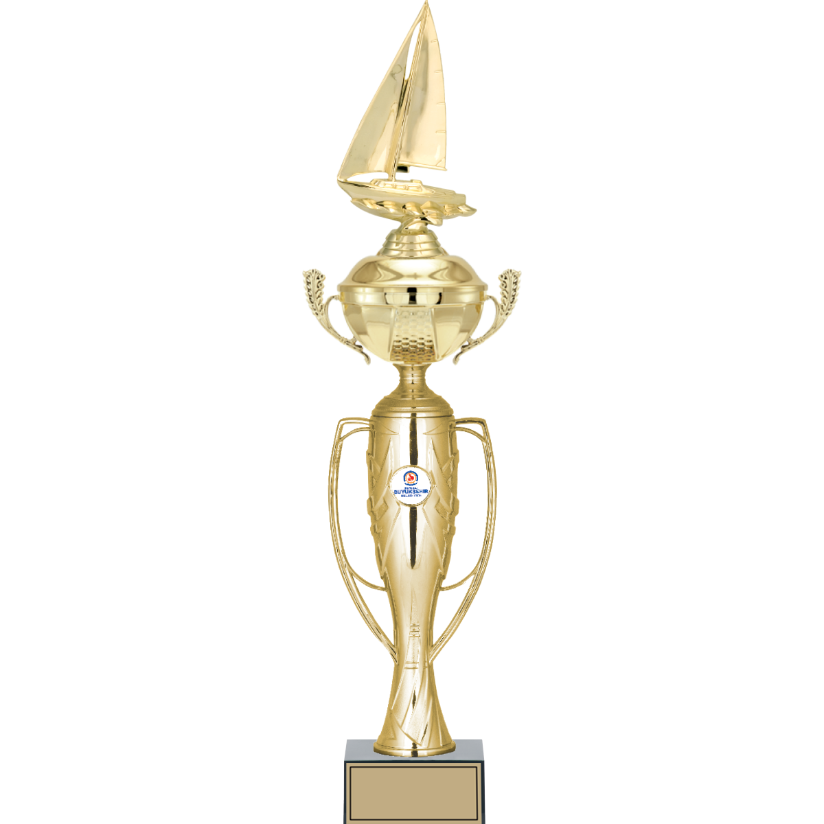 Yelken Figürlü Kupalar 57, 53, 51 cm | FG-072 - 57