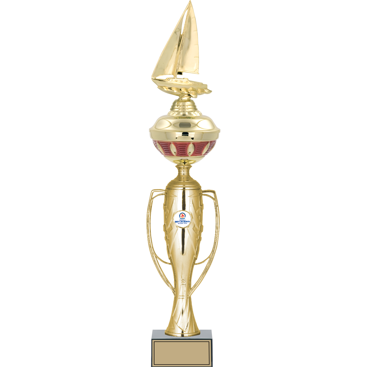 Yelken Figürlü Kupalar 57, 53, 51 cm | FG-073 - 57