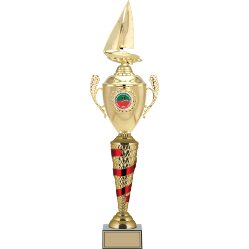 Yelken Figürlü Kupalar 63, 61, 58 cm | FG-082 - 63
