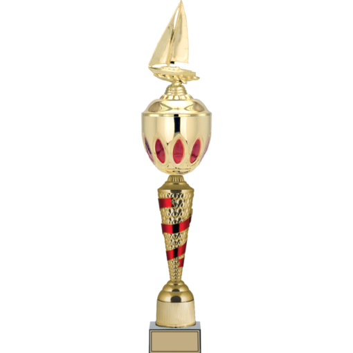 Yelken Figürlü Kupalar 67, 62, 58 cm | FG-086 - 67