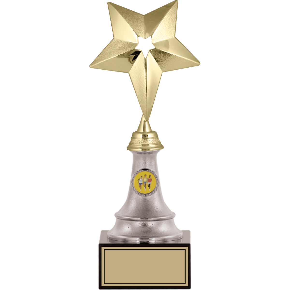 Yıldız Solo Figürlü Kupalar 28, 27, 26 cm | FG-010 - 28