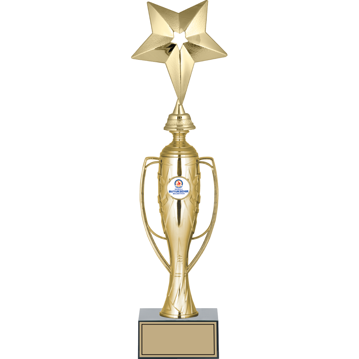 Yıldız Solo Figürlü Kupalar 38 cm | FG-025