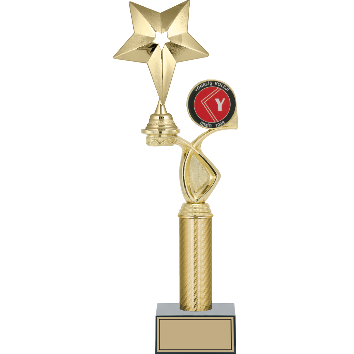 Yıldız Solo Figürlü Kupalar 40, 38, 35 cm | FG-015 - 40